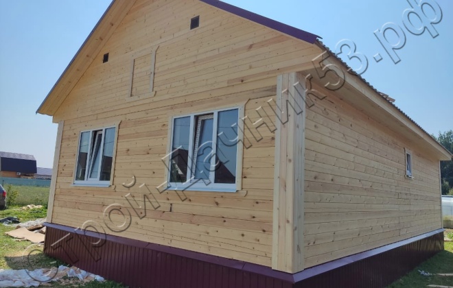 4 Брусовой дом  ОД-27, 11х8м, 85М², Московская область, Ступинский район, поселок Михнево (7)